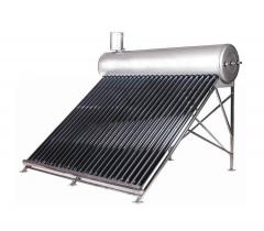 IPZZ Series Copper Coil Pressure Solar Water Heater Stainless Steel Surface