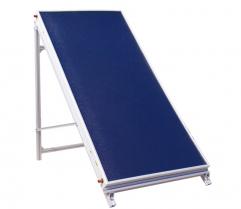 Flat Plate Solar Collector - Blue Magnetron Sputtering Aluminum