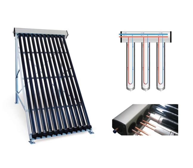 U type pipe solar collector IPRB D series