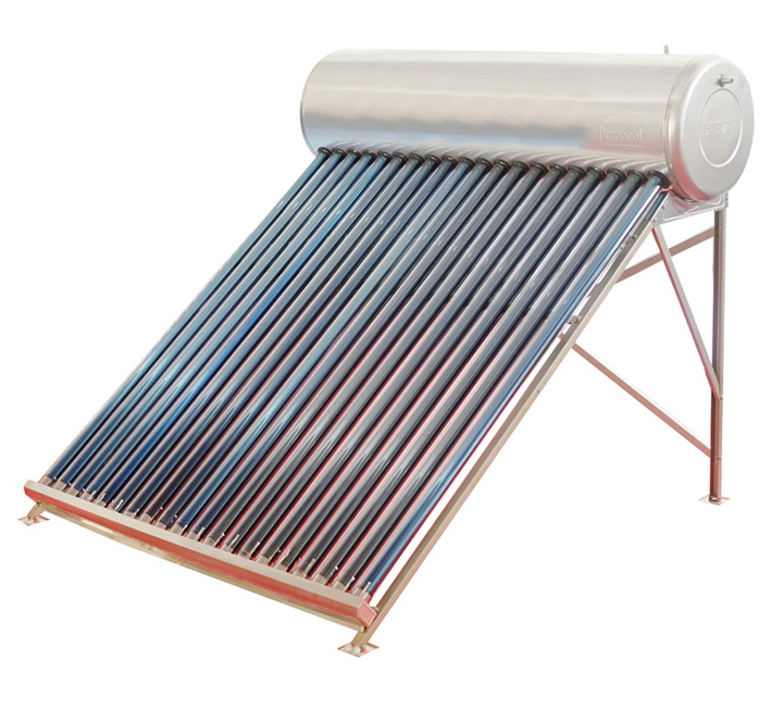 IPJG Series Non-pressure Solar Water Heater Stainless Steel SUS 304 Surface