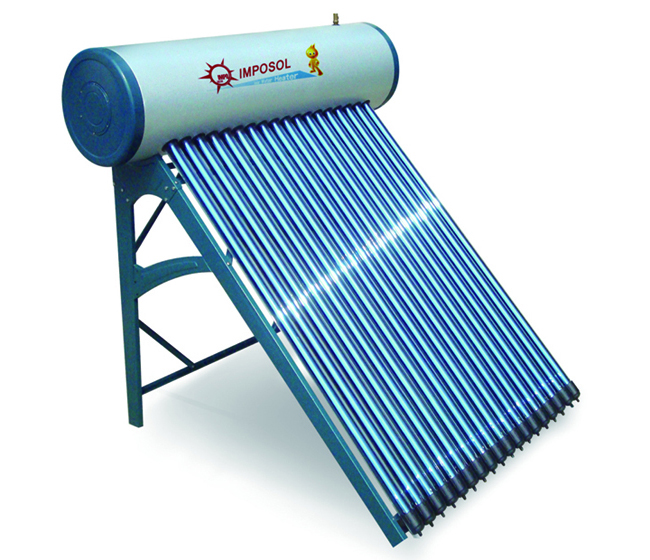 IPCB Series Heat Pipe Pressure Solar Water Heater Galvanized Steel Surface