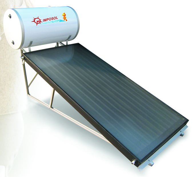 IPFT Series Direct ( Open Loop ) Flat Plate Pressure Solar Water Heater Galvanized Steel Surface
