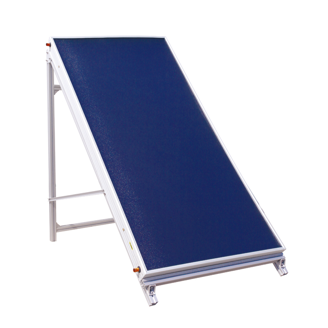 Flat Plate Solar Collector - Blue Magnetron Sputtering Aluminum