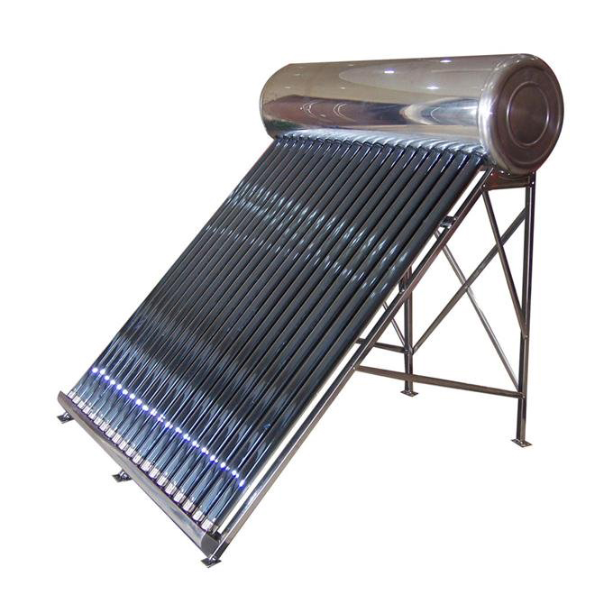 IPJG Series Non-pressure Solar Water Heater Stainless Steel SUS 201 Surface